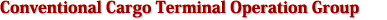 Conventional Cargo Terminal Operation Group